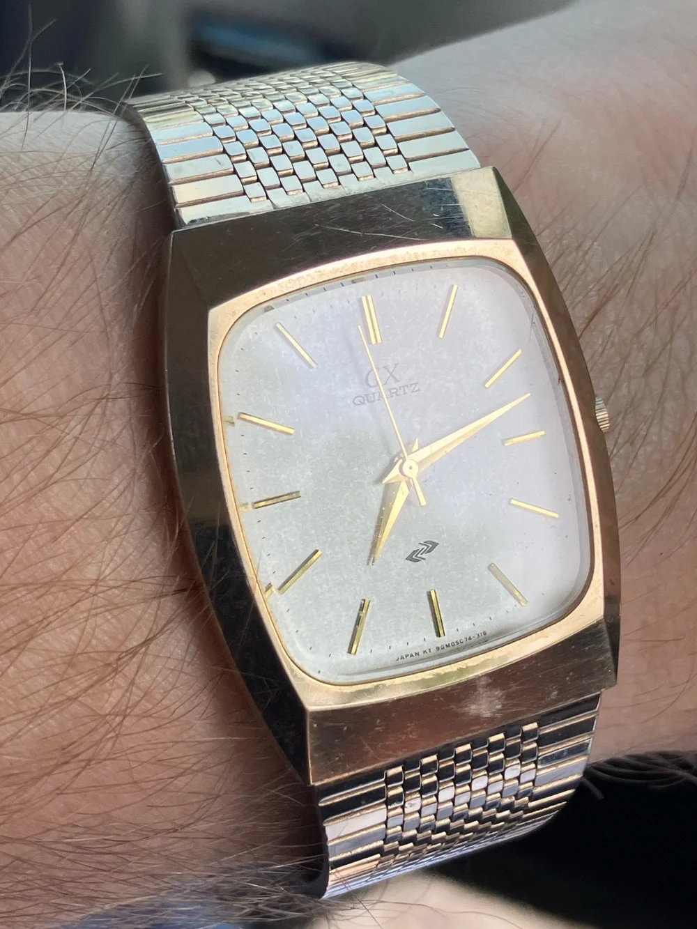 1980s GX Quartz Dress Watch